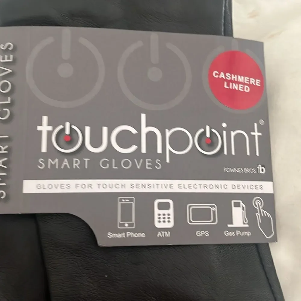 NWT Touchpoint Smart Nordstrom Gloves Cashmere lined